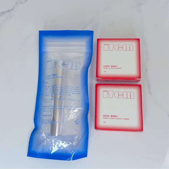 ITEM Bundle (3), Cheek Money Glow Bronzer, Contour Powder & Lash Mascara. - Picture 1 of 11